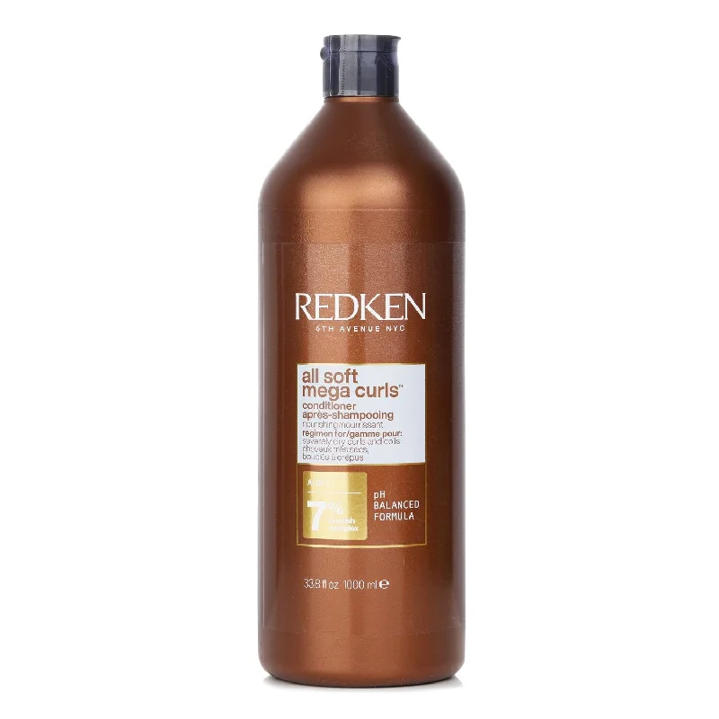 nourishing oils for healthy scalp and hair growth -Redken All Soft Mega Curls Conditioner  1000ml/33.8oz