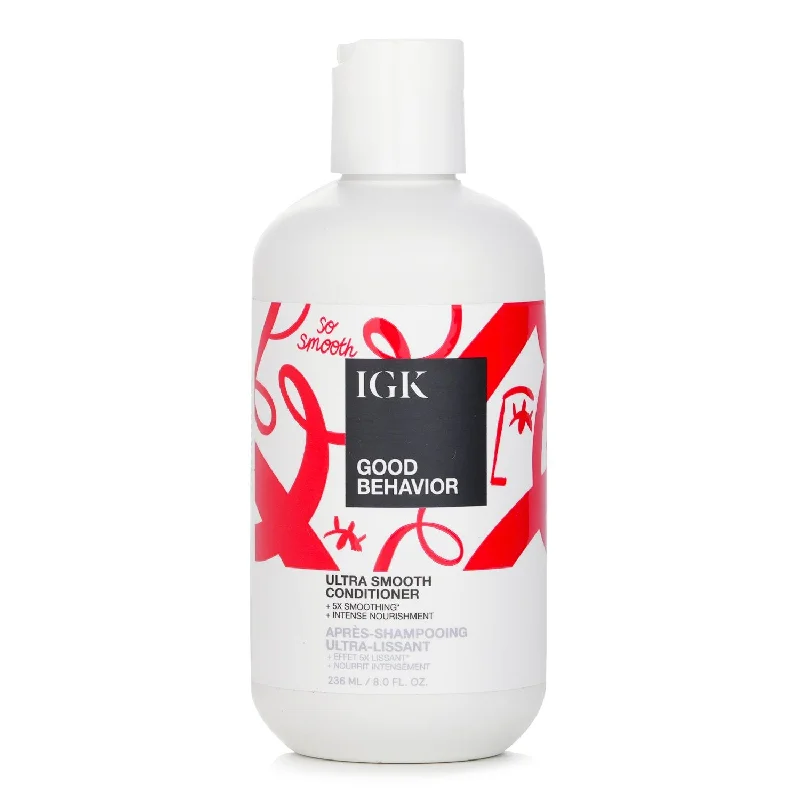 how to stop hair from thinning in menopause -IGK Good Behavior Ultra Smooth Conditioner  236ml/8oz