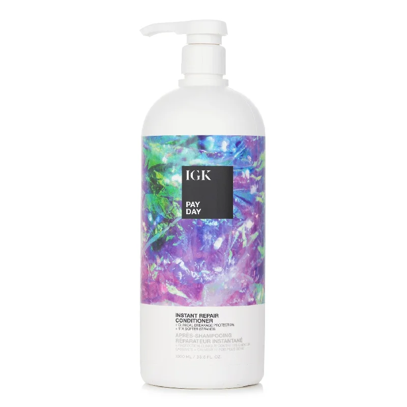 best shampoos for maintaining hair color vibrancy -IGK Pay Day Instant Repair Conditioner  1000ml/33.8oz