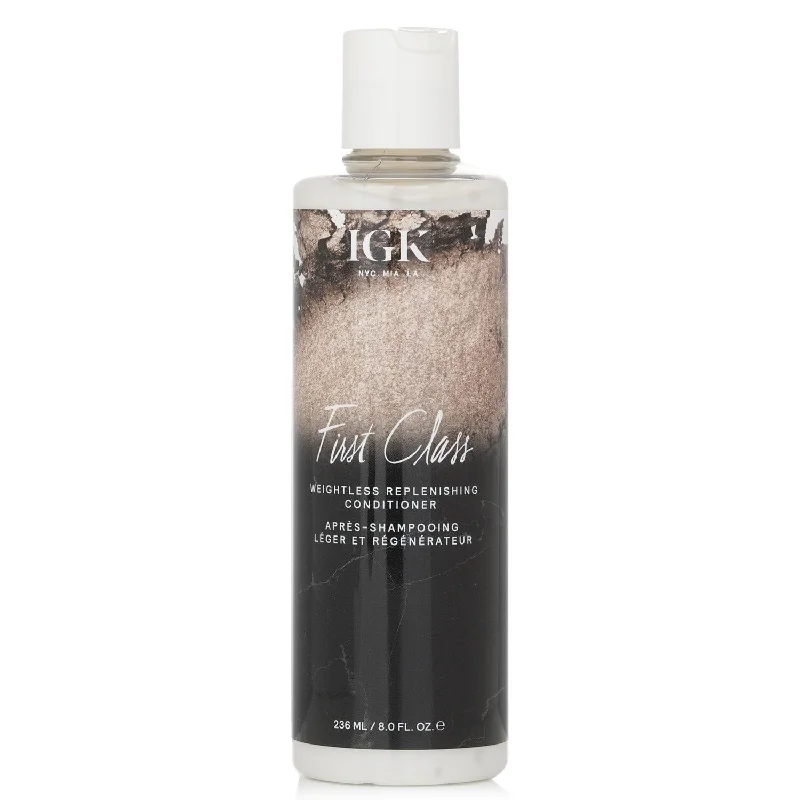 how to treat hair thinning with essential oils -IGK First Class Weightless Replenishing Conditioner  236ml/8oz