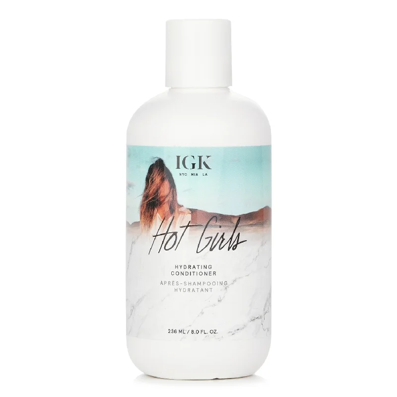 how to manage coarse, unruly hair at home -IGK Hot Girls Hydrating Conditioner  236ml/8oz