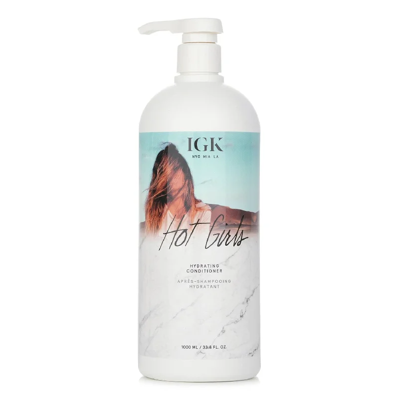 tips for making hair grow thicker naturally -IGK Hot Girls Hydrating Conditioner  1000ml/33.8oz