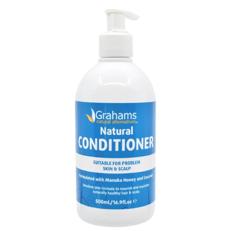 best hair care products for reducing hair loss -GRAHAMS NATURAL ALTERNATIVES Natural Conditioner 500ml  fixed - fixed s