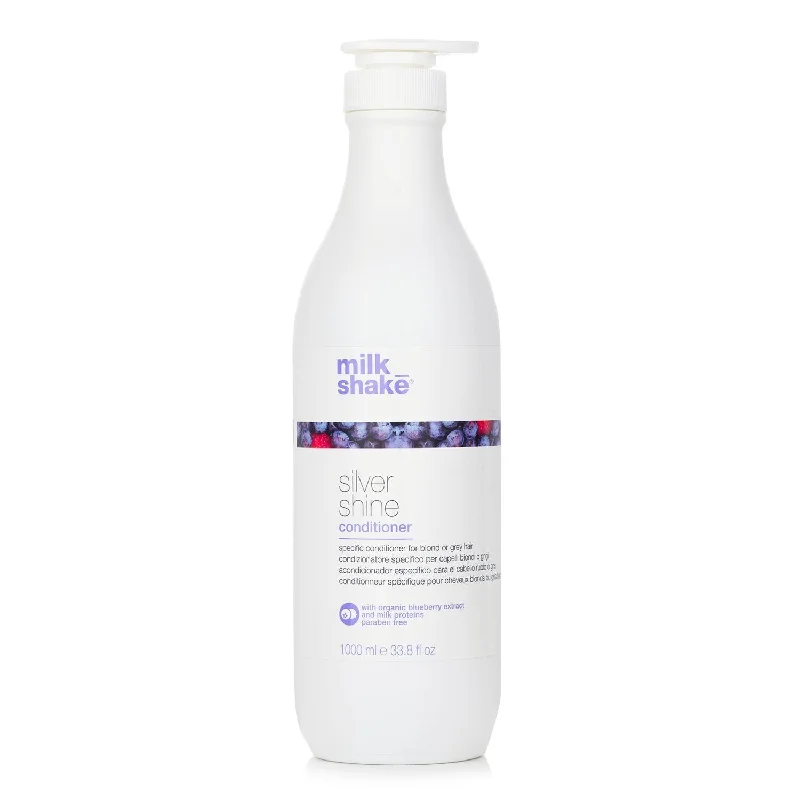 tips for improving hair texture after heat damage -milk_shake Silver Shine Conditioner  1000ml/33.8oz