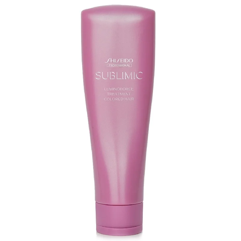 hair care for damaged ends without cutting -Shiseido Sublimic Luminoforce Treatment (Colored Hair)  250g