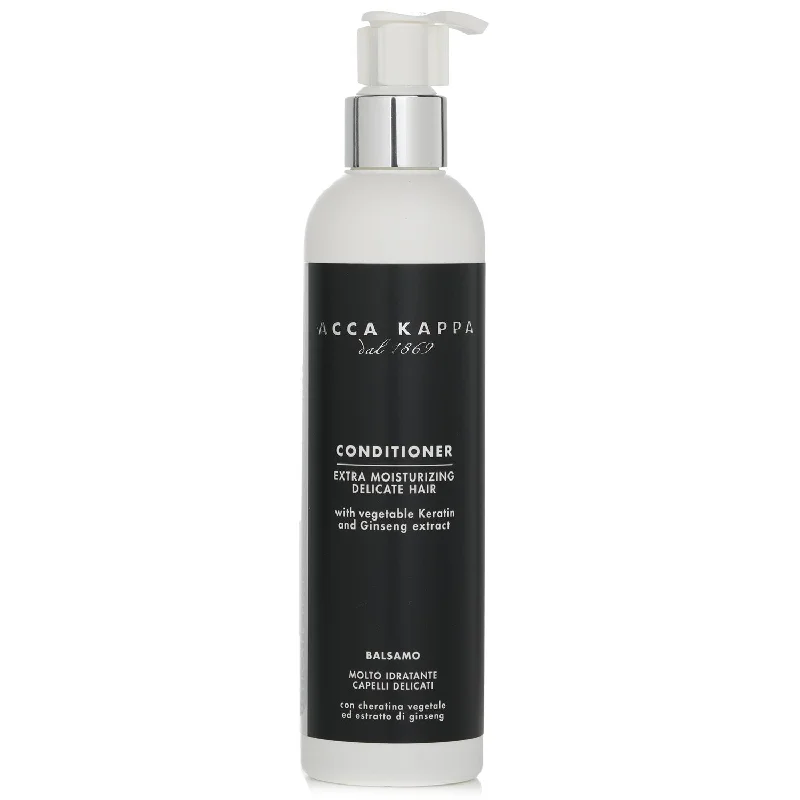 how to prevent hair from becoming greasy overnight -Acca Kappa White Moss Extra Moisturizing Conditioner  250ml/8.45oz