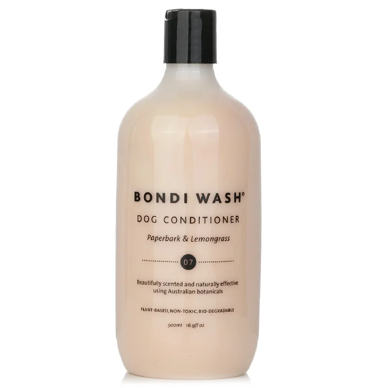 best anti-frizz treatments for curly hair in humidity -BONDI WASH Dog Conditioner (Paperbark & Lemongrass)  500ml/16.9oz