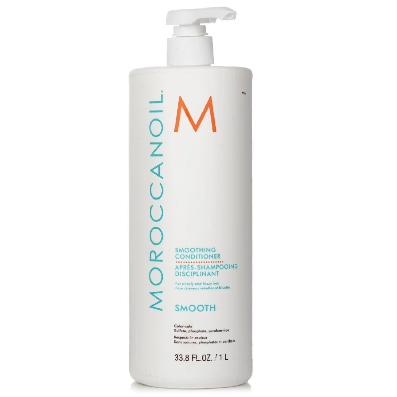 best deep conditioning treatments for color-treated hair -Moroccanoil Smoothing Conditioner For Fizzy Hair  1000ml/33.8oz