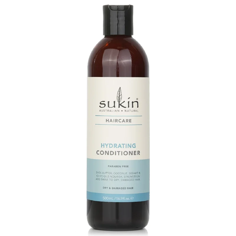 how to treat dandruff and dry scalp naturally -Sukin Hydrating Conditioner (For Dry & Damaged Hair)  500ml/16.9oz