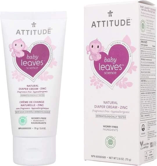 Attitude Baby Leaves Natural Diaper Cream