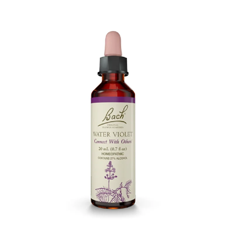 Bach Original Flower Remedy Water Violet 'Connect With Others'