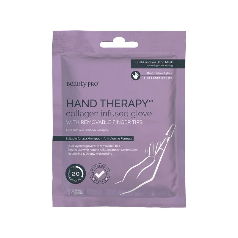 BeautyPro Hand Therapy Collagen Infused Glove (1 Pair)