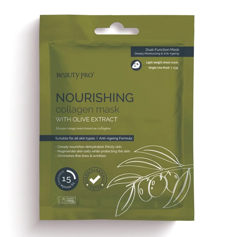 BeautyPro Nourishing Collagen Sheet Mask (23g)