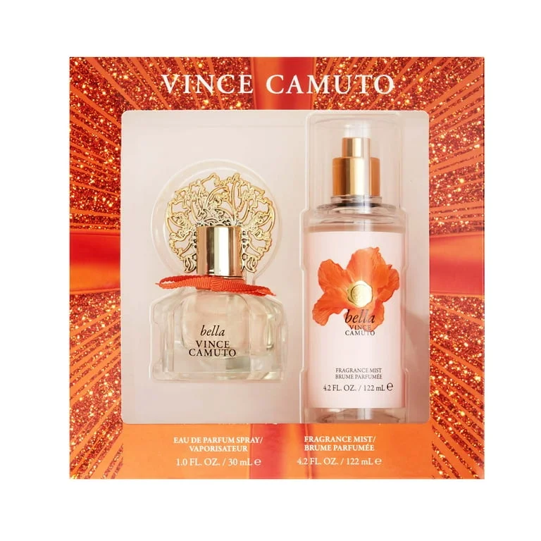 Bella Vince Camuto Gift Set EDP 1 oz Fragrance Mist 4.2 oz  2 PC Set