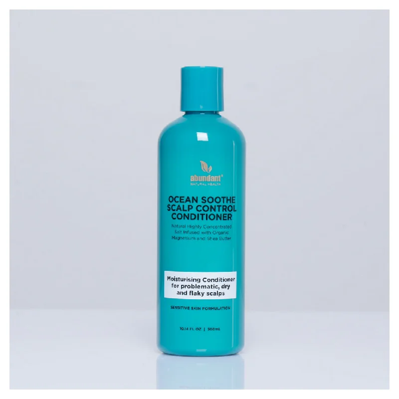 how to keep hair healthy while using hair dye -Abundant Natural Health Ocean Soothe Scalp Control Conditioner 300m