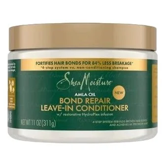 how to protect curly hair from heat styling tools -Shea Moisture Bond Repair Conditoner Leave In