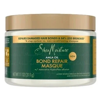 tips for controlling greasy hair without shampoo -Shea Moisture Bond Repair Masque