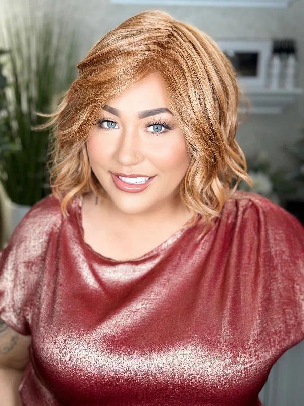 versatile wigs for versatile styling options-CALLING COMPLIMENTS - Strawberry Shortcake