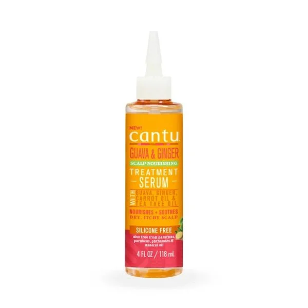 how to stop hair from thinning in menopause -Cantu Guava & Ginger Carrot Oil Spot Treatment Serum