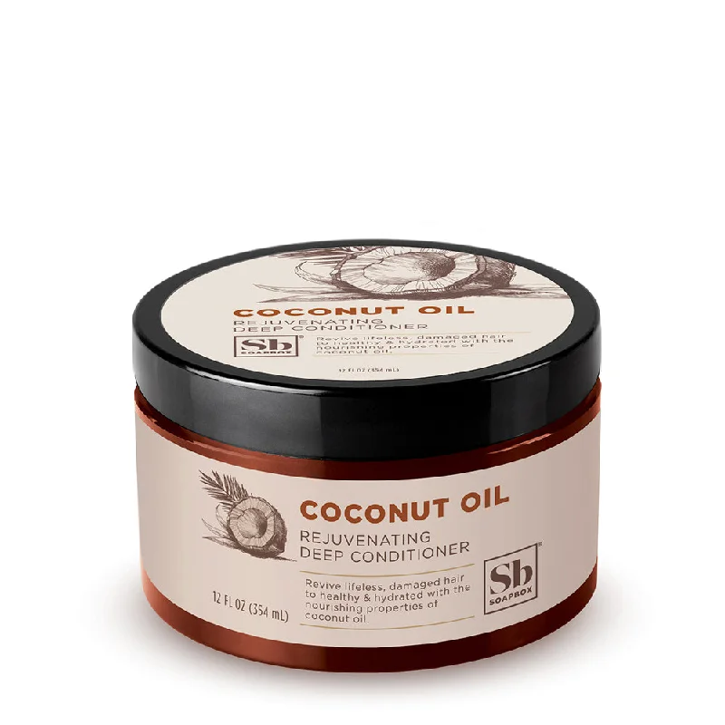 nourishing oils for healthy scalp and hair growth -Coconut & Shea Rejuvenating Deep Conditioner