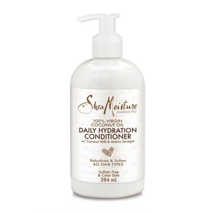 how to fix oily scalp without washing hair daily -Shea Moisture Conditioner Daily Hydration  4P 13Oz