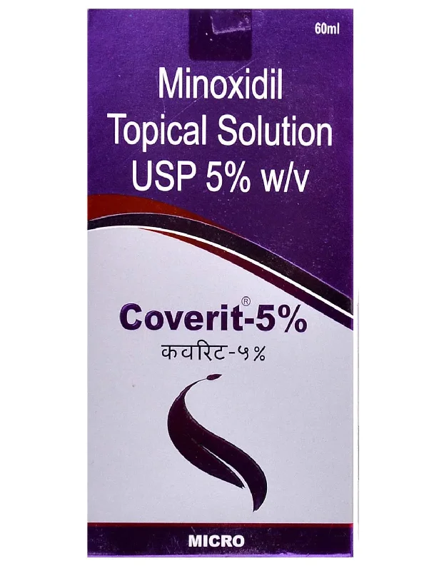 best treatments for strengthening fragile hair -Coverit-5% Solution 5% ,60ml