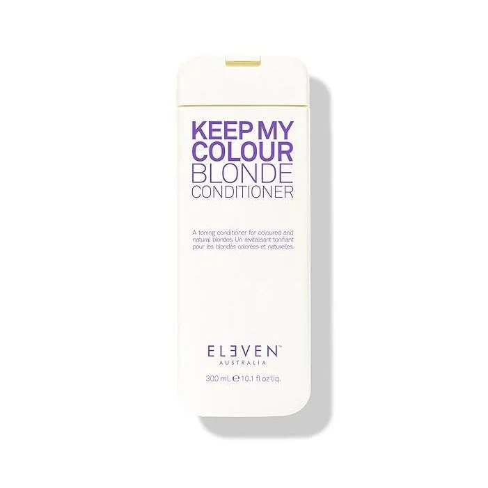 how to prevent hair from becoming flat after washing -ELEVEN AUSTRALIA Keep My Colour Blonde Conditioner For Coloured