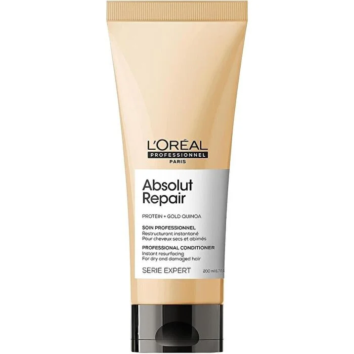 how to fix oily scalp without washing hair daily -L'Oreal Professionnel Serie Expert Absolut Repair Conditioner With Protein And Gold Quinoa 200ml/6.7oz