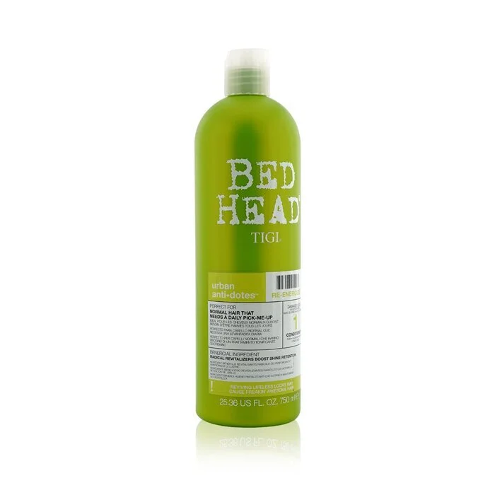 nourishing hair masks for dry and dull hair -Tigi Bed Head Urban Anti+dotes Re-energize Conditioner 750ml/25.36oz