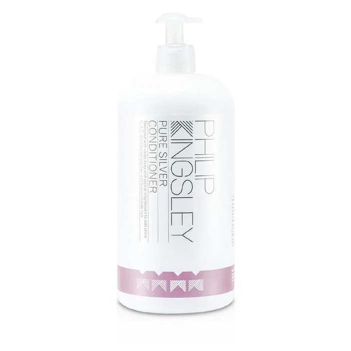 best products for maintaining healthy, shiny hair -Philip Kingsley Pure Silver Conditioner (For Dull, Discoloured Grey Hair and Brassy Blonde Hair) 1000ml/33.8oz