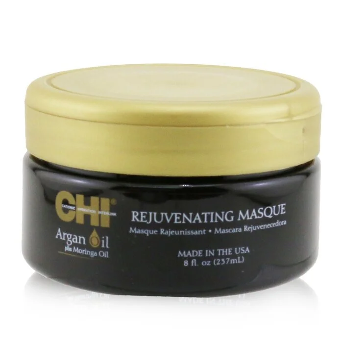 best hair masks for damaged, over-processed hair -CHI Argan Oil Plus Moringa Oil Rejuvenating Masque 237ml/8oz