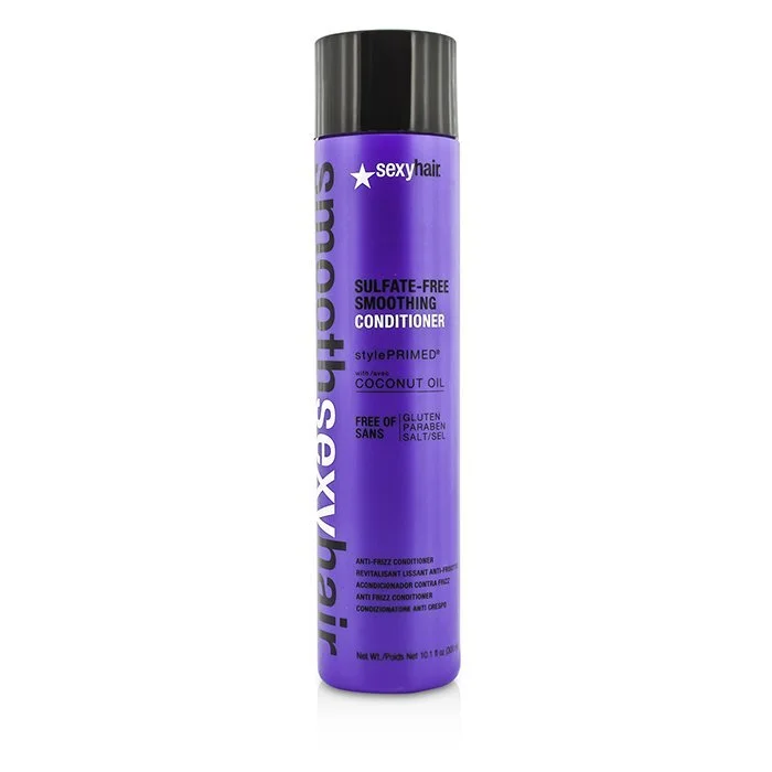 how to prevent hair breakage when sleeping -Sexy Hair Concepts Smooth Sexy Hair Sulfate-Free Smoothing Conditioner (Anti-Frizz) 300ml/10.1oz