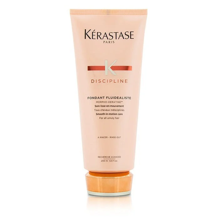 how to fix frizzy hair naturally without heat -Kerastase Discipline Fondant Fluidealiste Smooth-in-Motion Care (For All Unruly Hair) 200ml/6.8oz