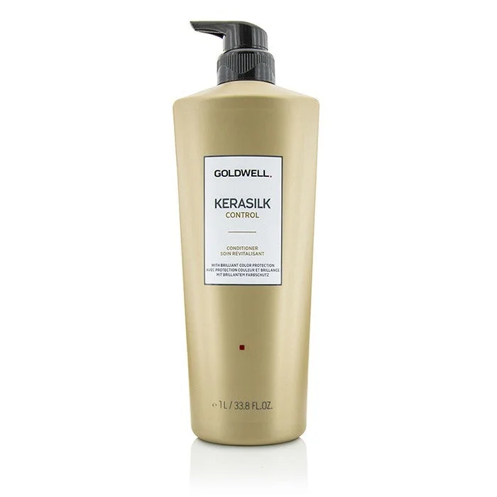 tips for improving hair texture after heat damage -Goldwell Kerasilk Control Conditioner (For Unmanageable, Unruly and Frizzy Hair) 1000ml/33.8oz