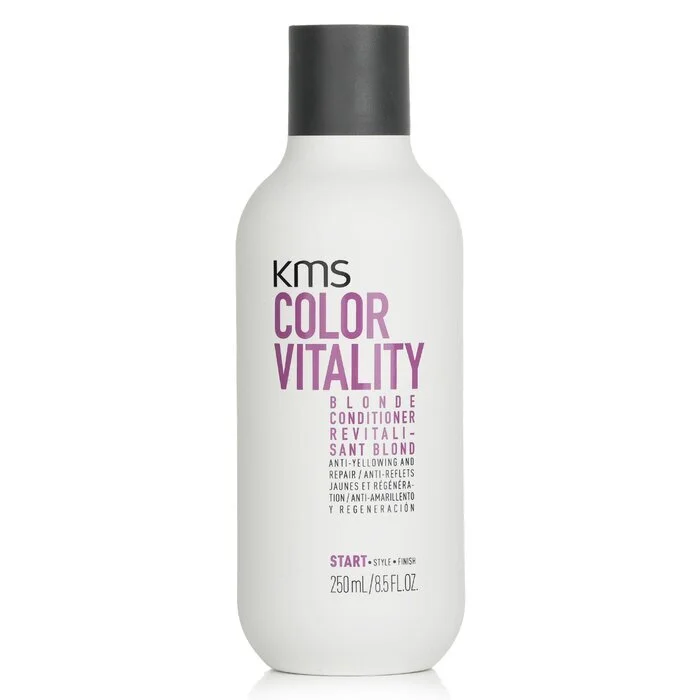 tips for strengthening hair follicles for growth -KMS California Color Vitality Blonde Conditioner (Anti-Yellowing and Repair) 250ml/8.5oz