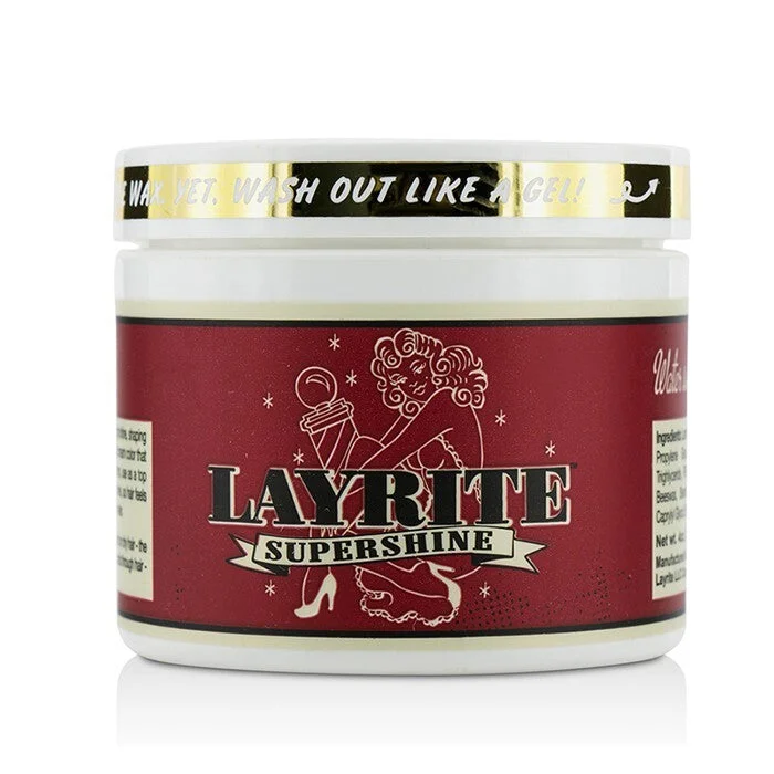 how to prevent scalp dryness with hydrating oils -Layrite Supershine Cream (Medium Hold, High Shine, Water Soluble) 120g/4.25oz