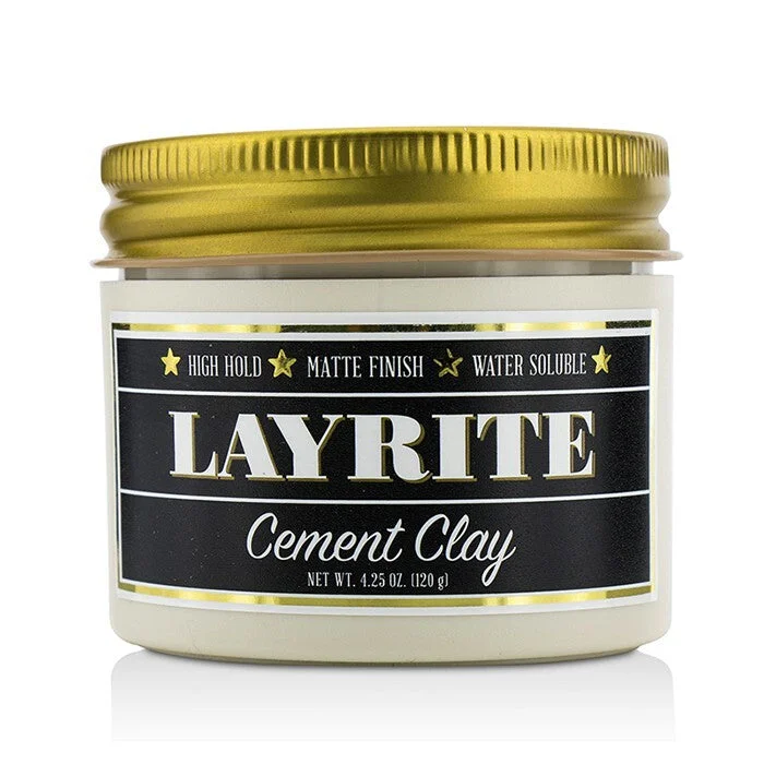 how to keep hair healthy while using hair dye -Layrite Cement Clay (High Hold, Matte Finish, Water Soluble) 120g/4.25oz