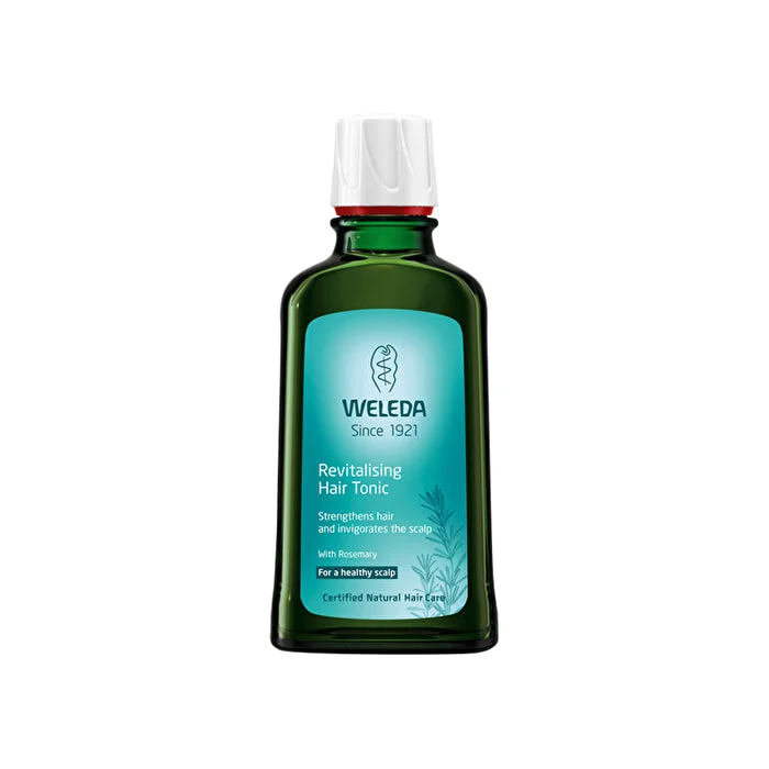 how to stop hair from thinning in menopause -Weleda Revitalising Hair Tonic with Rosemary (For A Healthy Scalp) 100ml