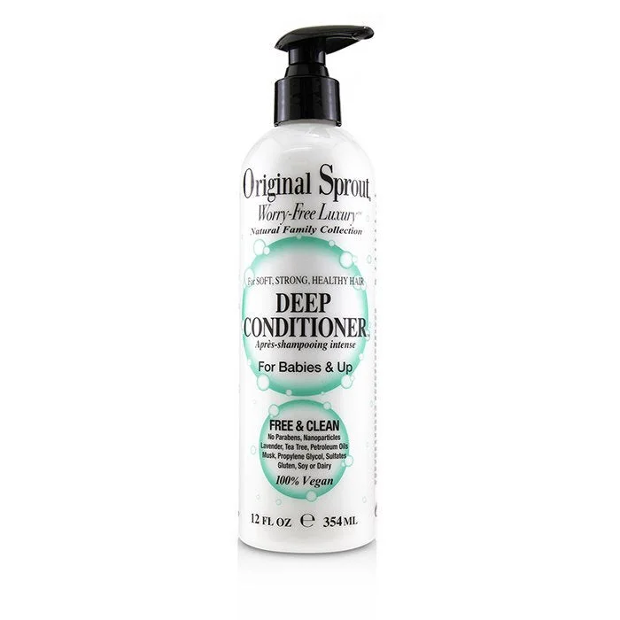 nourishing oils for treating hair loss and thinning -Original Sprout Natural Family Collection Deep Conditioner (For Babies & Up - Soft, Strong, Healthy Hair) 354ml/12oz