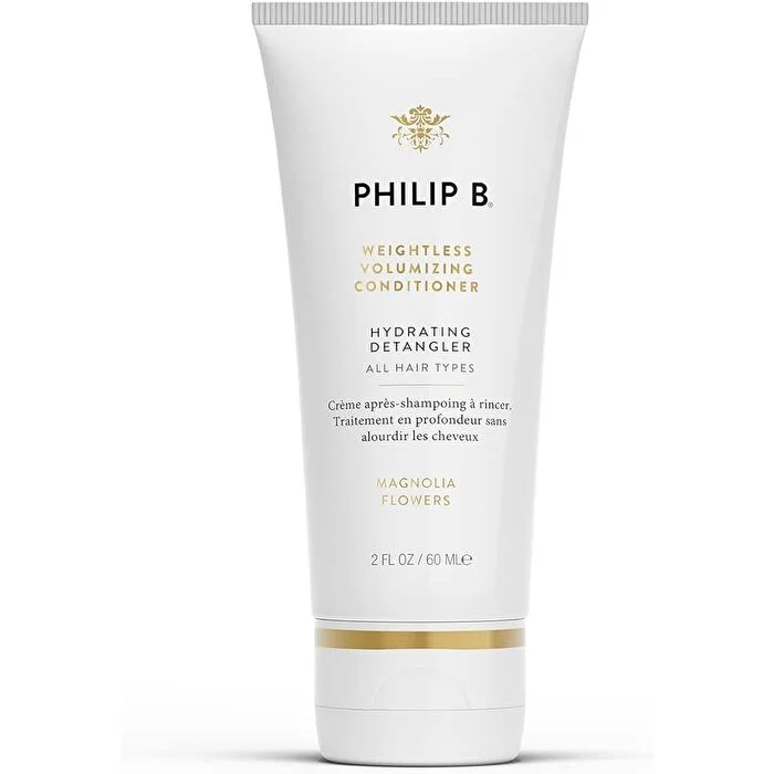 how to prevent hair breakage when sleeping -Philip B Weightless Volumizing Conditioner 60ml