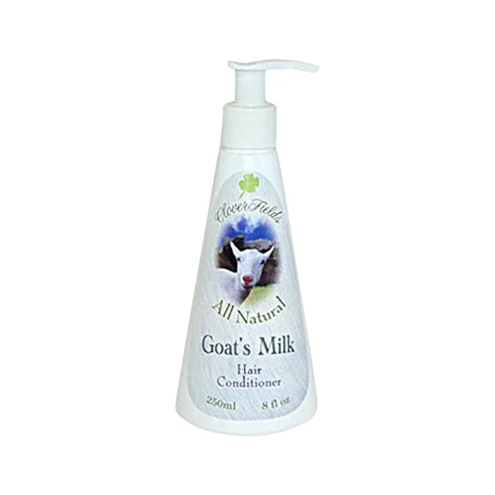 how to restore shine to dry, damaged hair -Clover Fields Goat's Milk Hair Conditioner 250ml