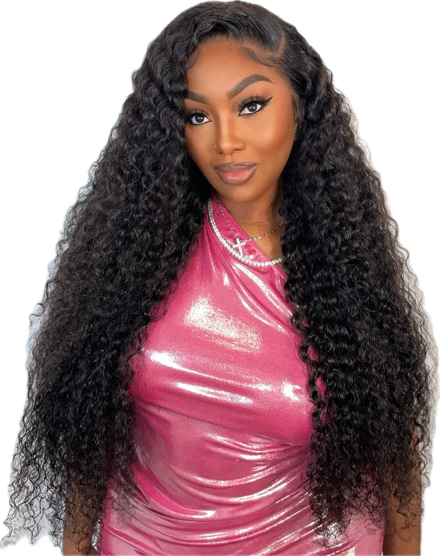 wigs for women seeking sophisticated beauty-DEEP WAVE BUILD A WIG