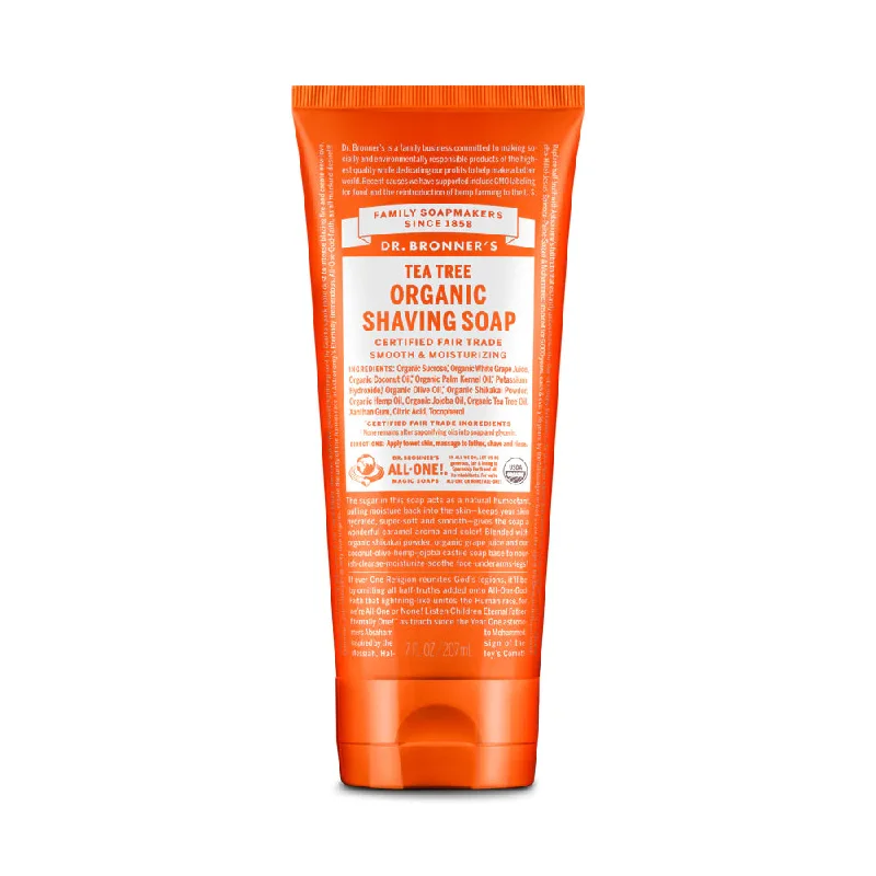 Dr. Bronner Organic Tea Tree Shaving Soap