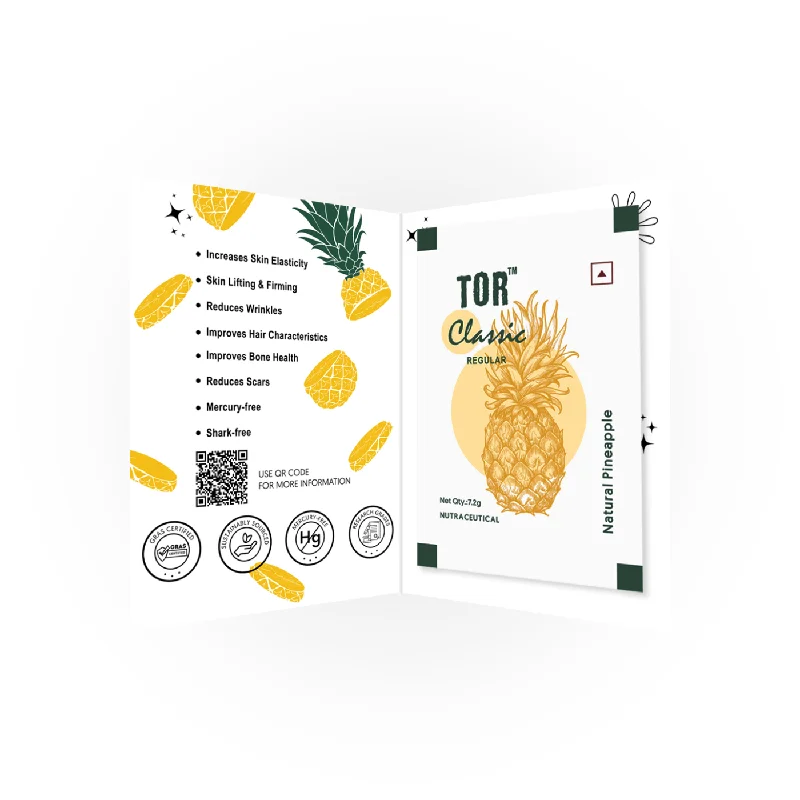 TOR™ Classic Pineapple Sachet 7.2g (Redeem for 153 Zola Points)