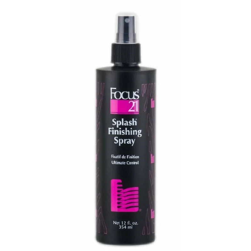 how to prevent scalp buildup from hair products -Focus 21 Splash Finishing Spray Ultimate Control 12 Oz