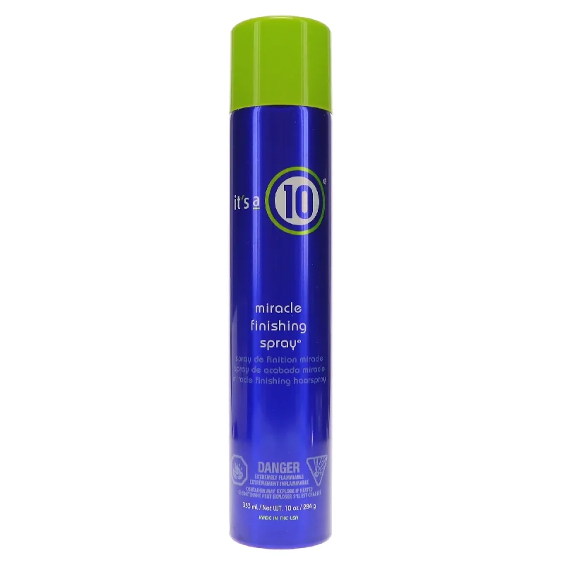 It's a 10 Miracle Finishing Spray 10 oz