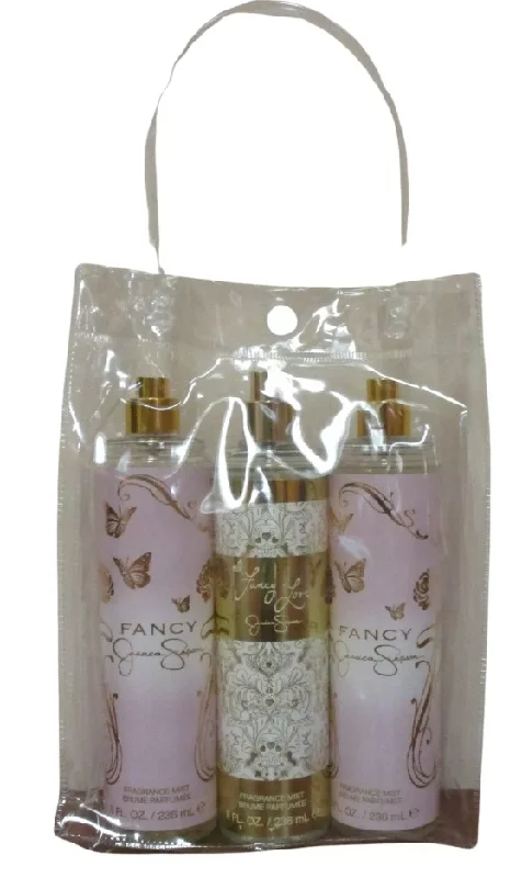 Jessica Simpson Body Spray Fancy, Fancy Love Gift Bag 8 oz - 3PC