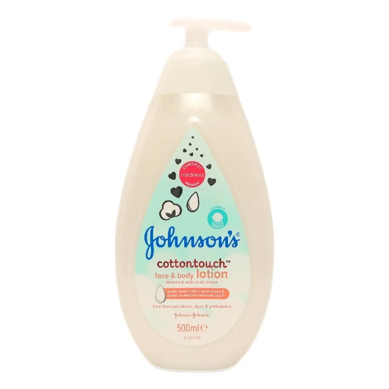 Johnsons Face & Body Lotion 500ml Cottontouch 6x2