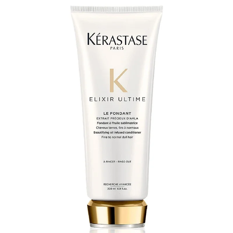 best natural oils for nourishing dry hair -Kerastase Elixir Ultime Le Fondant Conditioner 6.8 oz