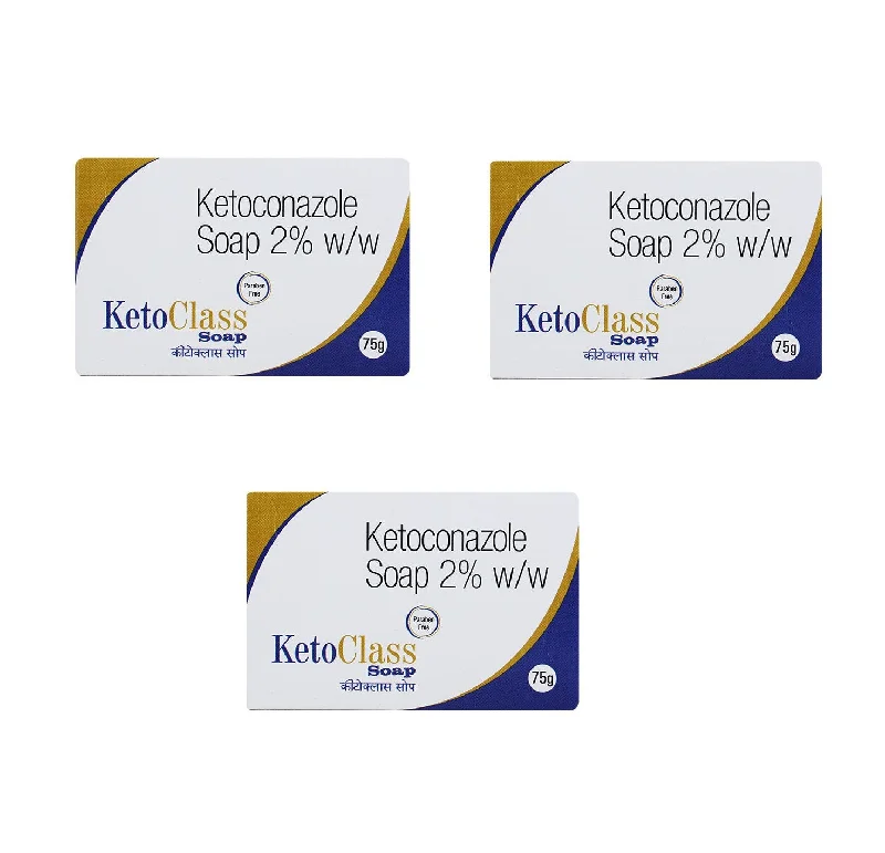 Ketoclass 2% Soap 75GM,  Pack of 3